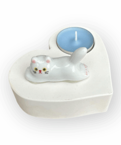 Theelicht Hart / Handmade