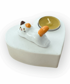 Theelicht Hart / Handmade