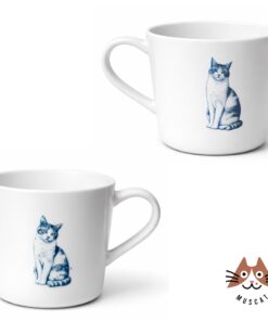 Grote porseleinen mok Muscat 360 ml – uniek exemplaar 1